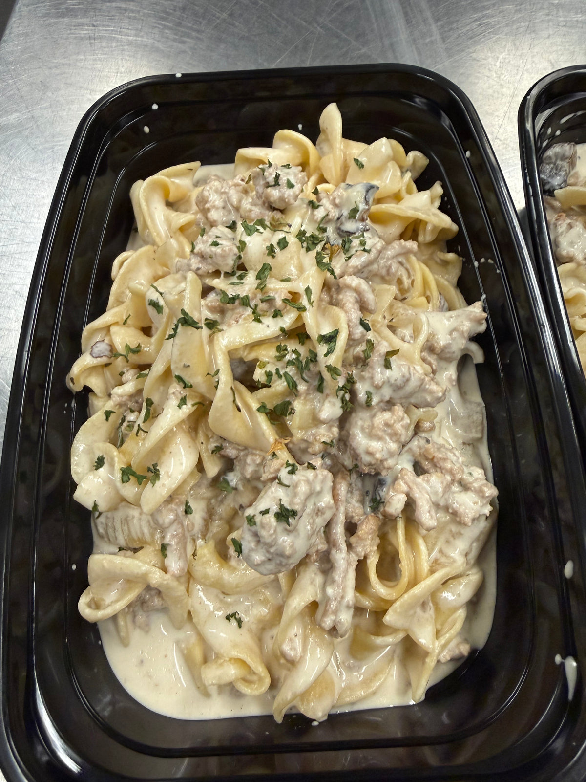 Savory Stroganoff With Mushroom Cream Sauce