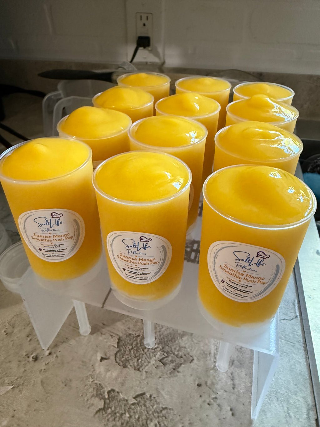 Smoothie Push Pops