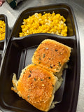 Signature Garlic Butter Turkey Sliders W/ Golden Sweet Corn