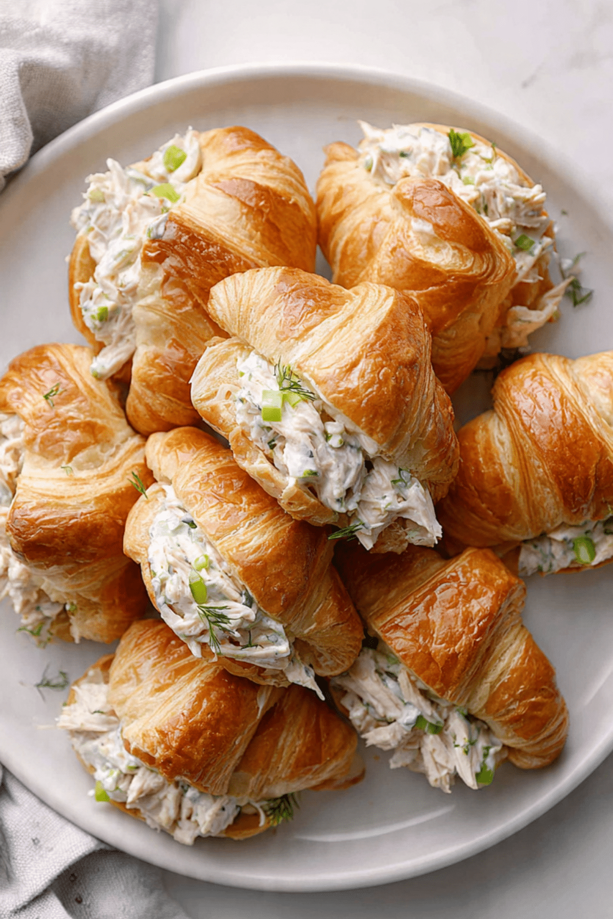 Chicken Salad Croissants