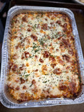 Classic Lasagna & Garlic Bread