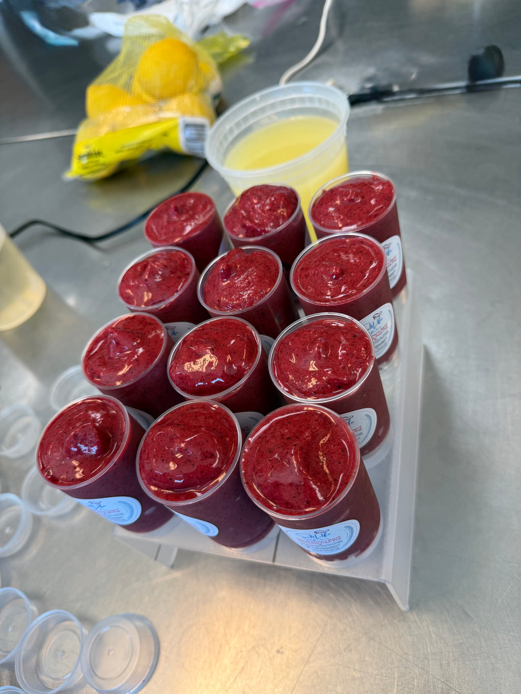 Smoothie Push Pops